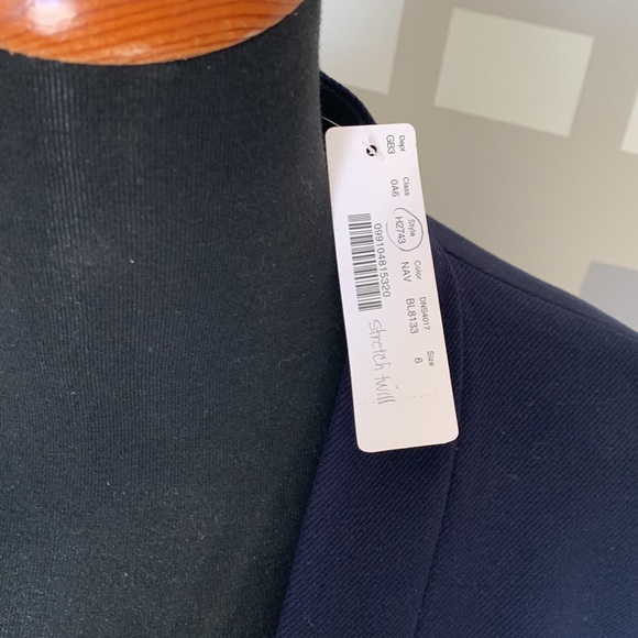 JCrew Going-Out Suit (blazer and pants) stretch twill H2743 Navy - Picture 2 of 4